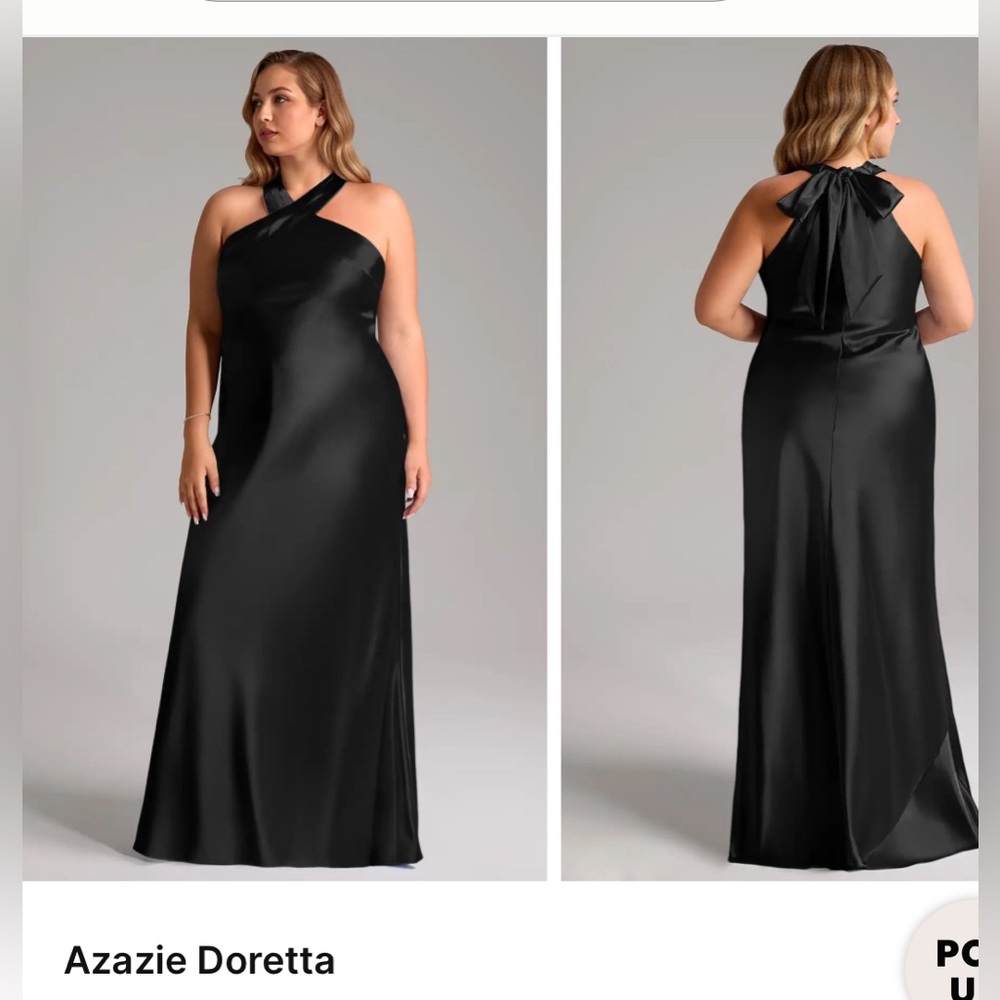 Azazie Doretta bridesmaid dress with Bow-Back
